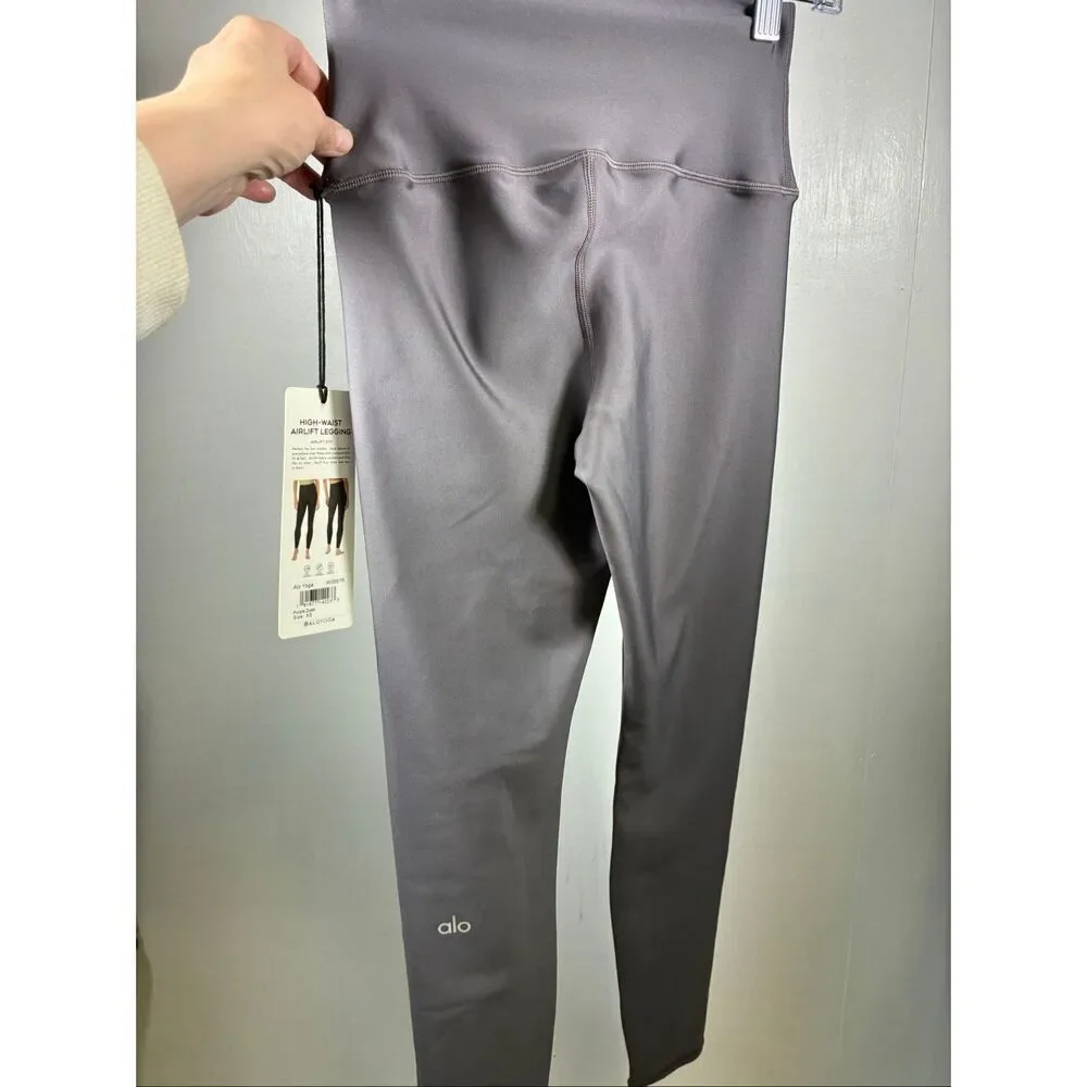ALO Yoga NWT High Waist Airlift Legging in Purple Dusk Size XS